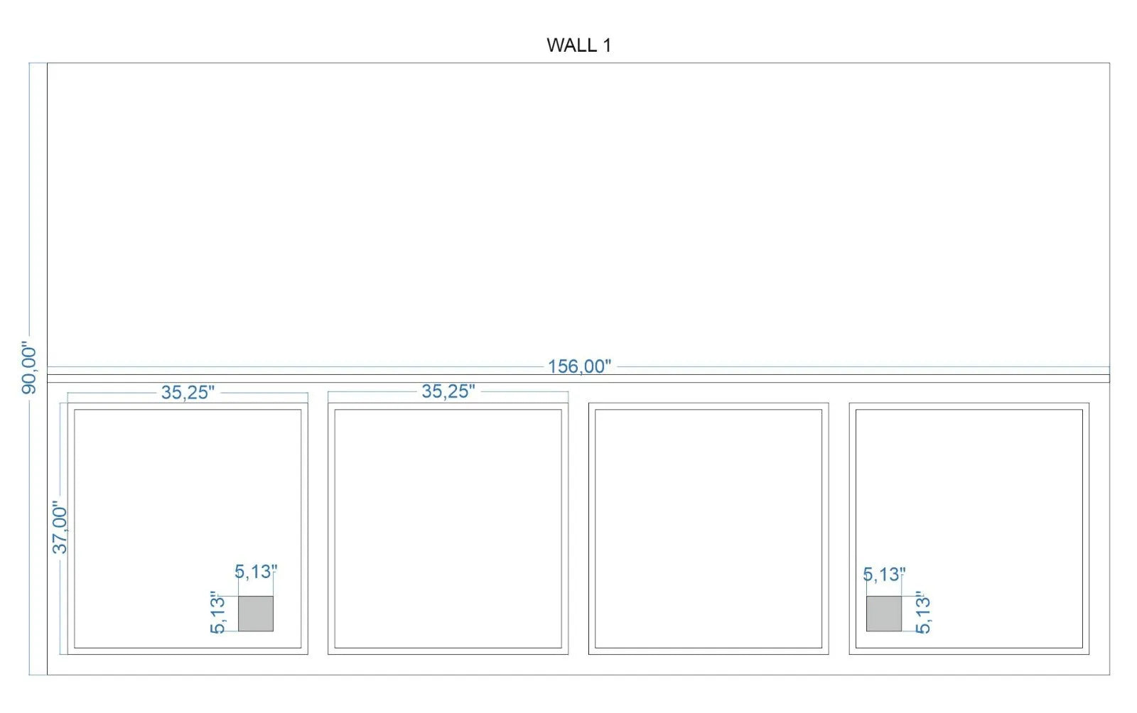 Custom-Made Wall Molding Design Service for Cory Hopper by Birdeco - Highest Quality Wall Moldings and Decor Products at Birdeco