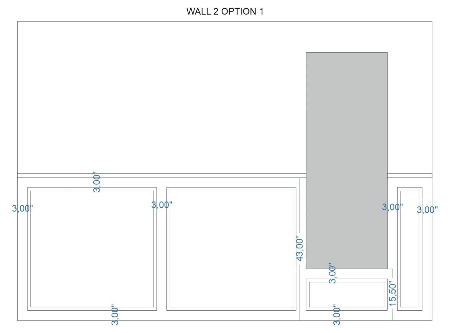 Custom-Made Wall Molding Design Service for Cory Hopper by Birdeco - Highest Quality Wall Moldings and Decor Products at Birdeco