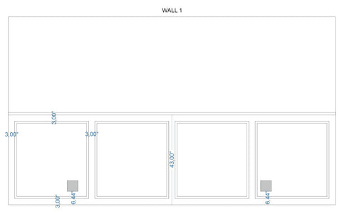 Custom-Made Wall Molding Design Service for Cory Hopper by Birdeco