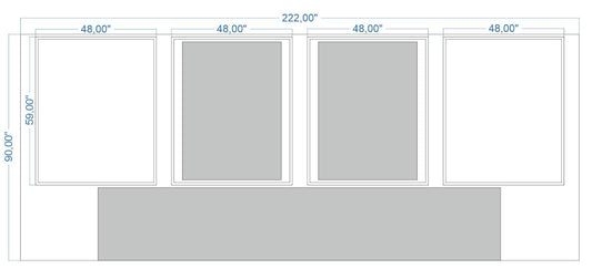Custom-Made Wall Molding Design Service for Babatunde T. by Birdeco
