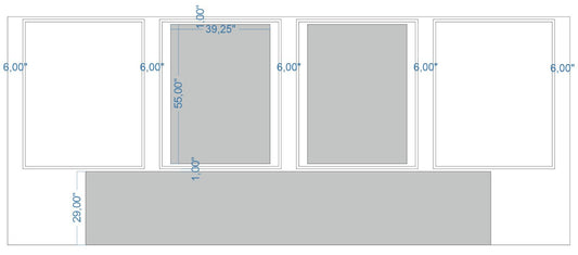 Custom-Made Wall Molding Design Service for Babatunde T. by Birdeco
