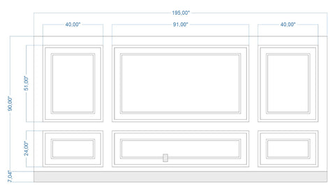 Custom-Made Wall Molding Design Service for Fatima. by Birdeco - Wall Molding Products by Birdeco