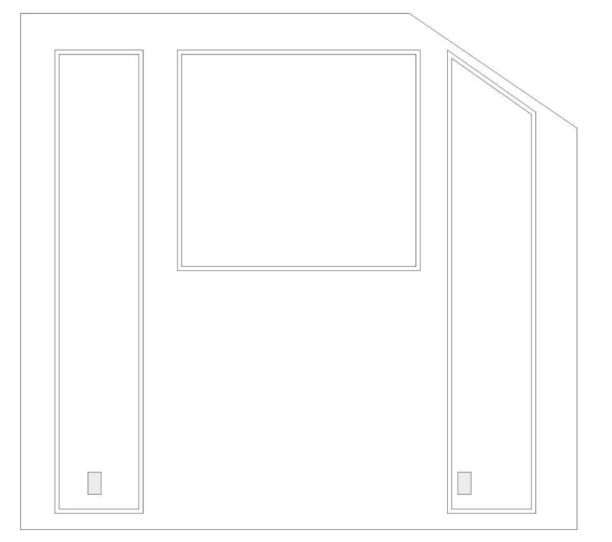 Custom-Made Wall Molding Design Service for Dalton K. by Birdeco Peel And Stick