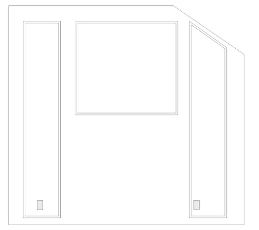 Custom-Made Wall Molding Design Service for Dalton K. by Birdeco Peel And Stick