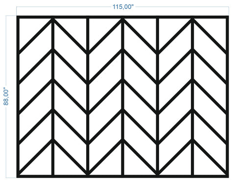 Custom-Made Wall Molding Design Service for Jeremy B. by Birdeco