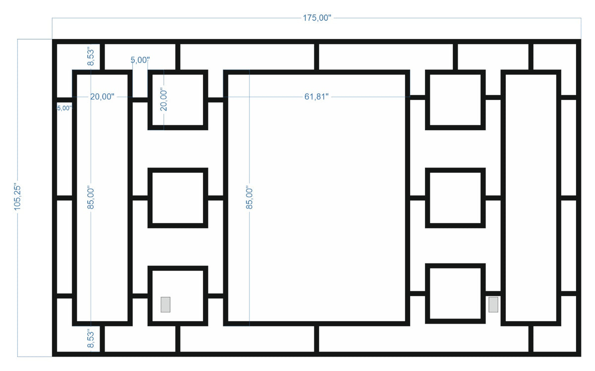 Custom-Made Wall Molding Design Service for Greg R. by Birdeco - Wall Molding Products by Birdeco