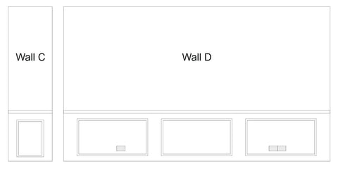 Custom-Made Wall Molding Design Service for Katie C. by Birdeco - Wall Molding Products by Birdeco