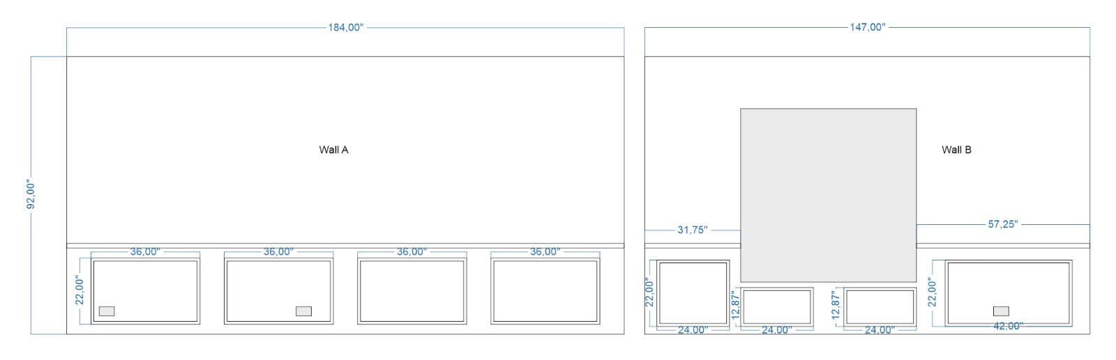 Custom-Made Wall Molding Design Service for Katie C. by Birdeco - Wall Molding Products by Birdeco