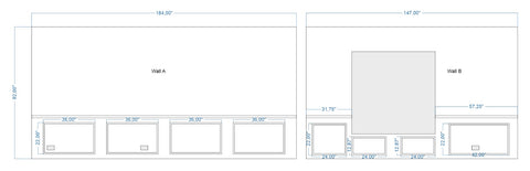 Custom-Made Wall Molding Design Service for Katie C. by Birdeco - Wall Molding Products by Birdeco