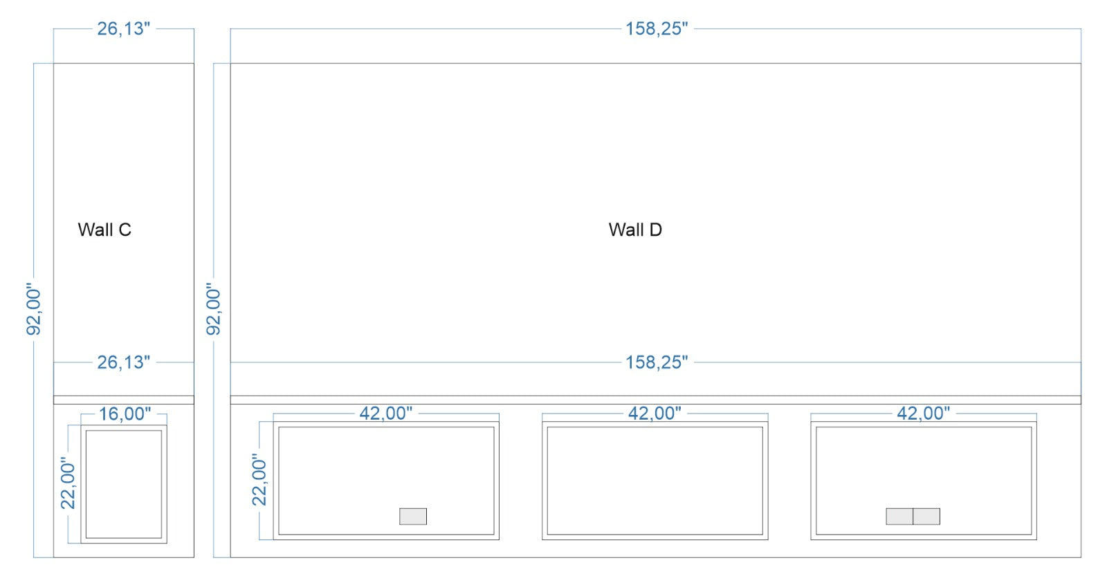 Custom-Made Wall Molding Design Service for Katie C. by Birdeco - Wall Molding Products by Birdeco