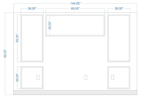 Custom-Made Wall Molding Design Service for Laura S. by Birdeco - Wall Molding Products by Birdeco