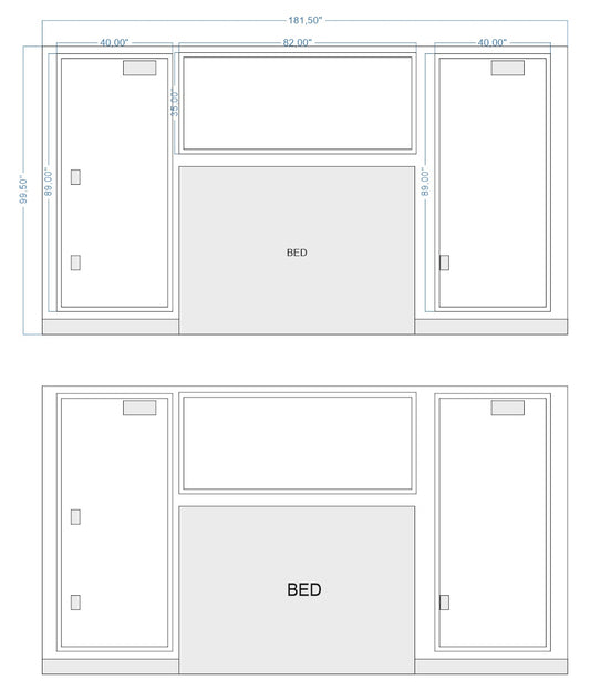 Custom-Made Wall Molding Design Service for Jessica M. by Birdeco - Wall Molding Products by Birdeco