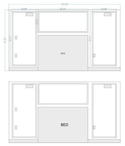 Custom-Made Wall Molding Design Service for Jessica M. by Birdeco - Wall Molding Products by Birdeco