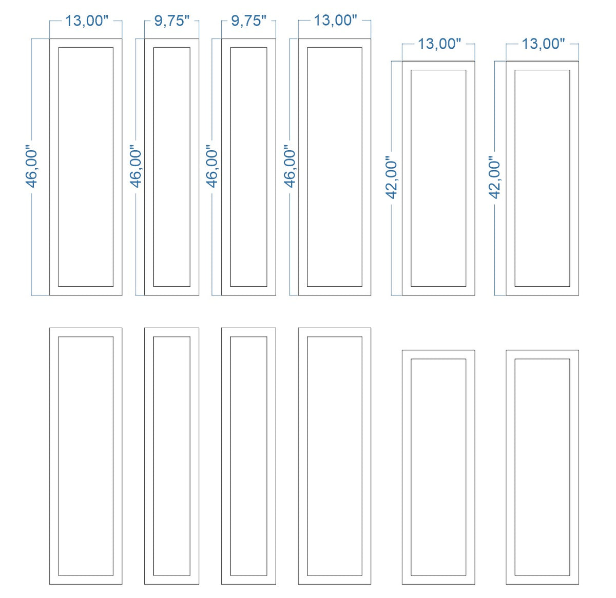 Custom-Made Peel and Stick Wall Molding Design Service for Amy D. by Birdeco - Wall Molding Products by Birdeco