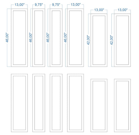 Custom-Made Peel and Stick Wall Molding Design Service for Amy D. by Birdeco - Wall Molding Products by Birdeco
