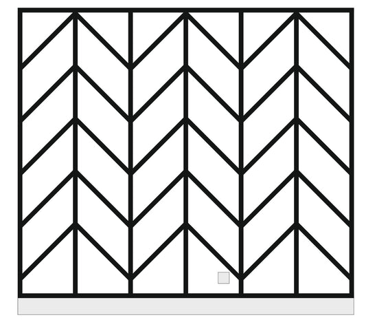 Custom-Made Wall Molding Design Service for Dylan H. by Birdeco