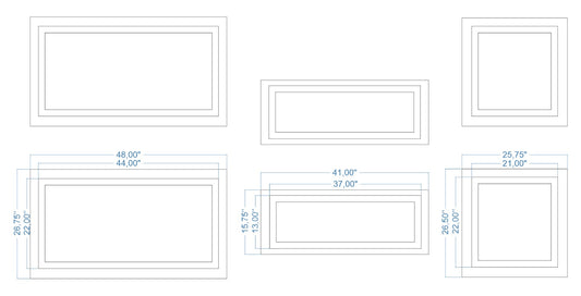 Custom-Made Wall Molding Design Service for Paige V. by Birdeco