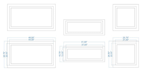 Custom-Made Wall Molding Design Service for Paige V. by Birdeco