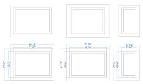 Custom-Made Wall Molding Design Service for Paige V. by Birdeco