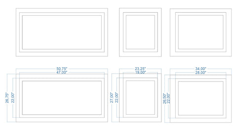 Custom-Made Wall Molding Design Service for Paige V. by Birdeco
