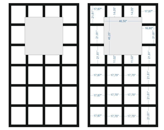Custom-Made Wall Molding Design Service for Kimberly M. by Birdeco