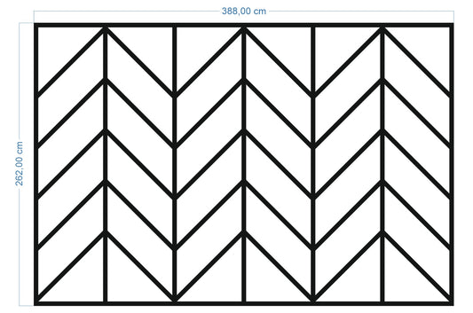 Custom-made wall molding design by Birdeco for Catherine V., featuring intricate patterns and elegant wall decor.