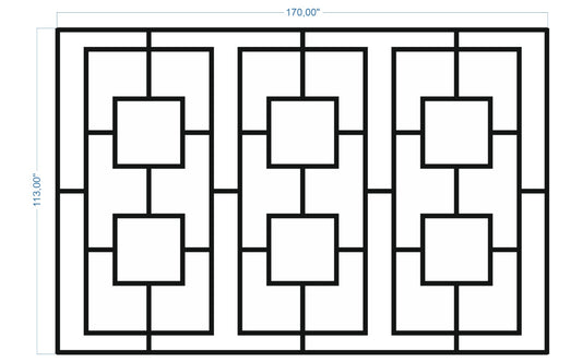 Custom-Made Wall Molding Design Service for Loren K. by Birdeco
