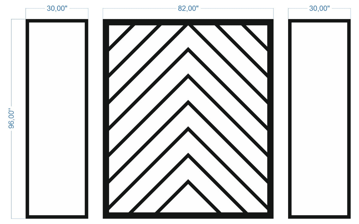 Custom-Made Wall Molding Design Service for Erik D. by Birdeco