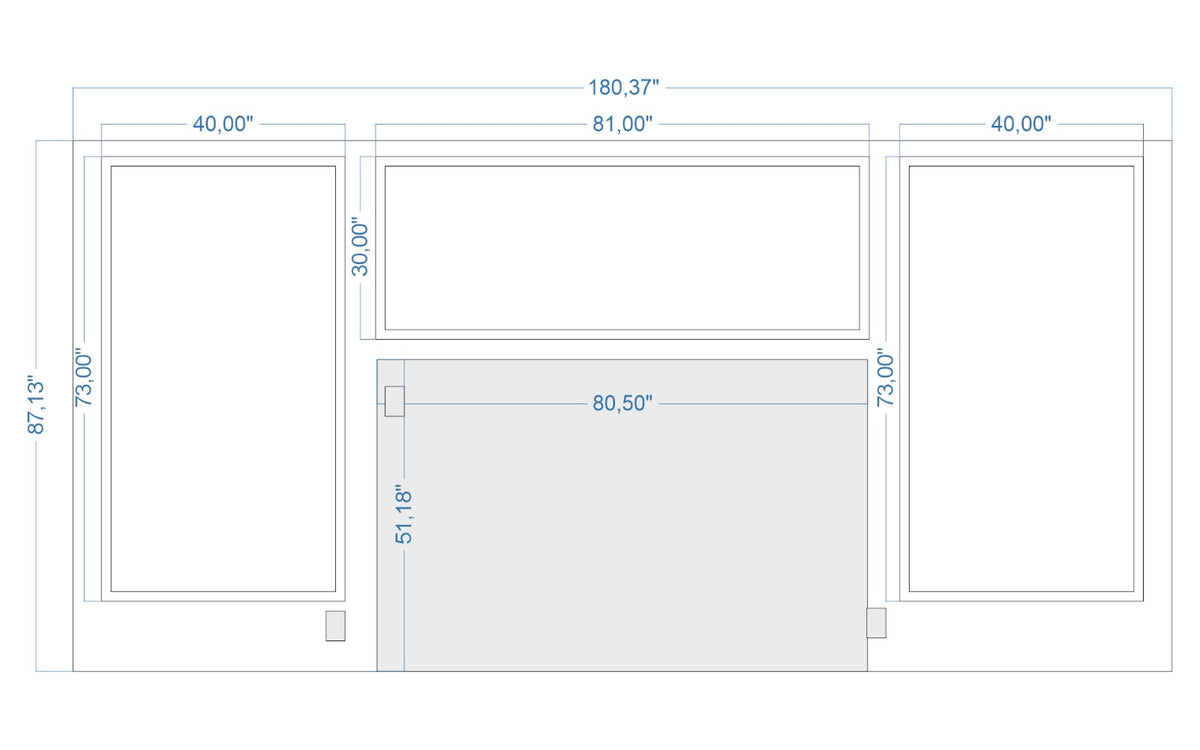 Custom-made wall molding design by Birdeco for Yumi H. showcasing intricate wall decor and elegant molding details