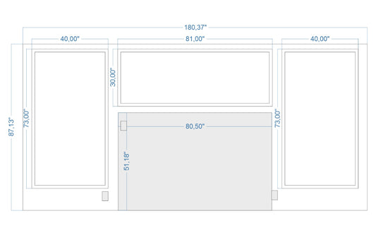 Custom-Made Wall Molding Design Service for Yumi H. by Birdeco