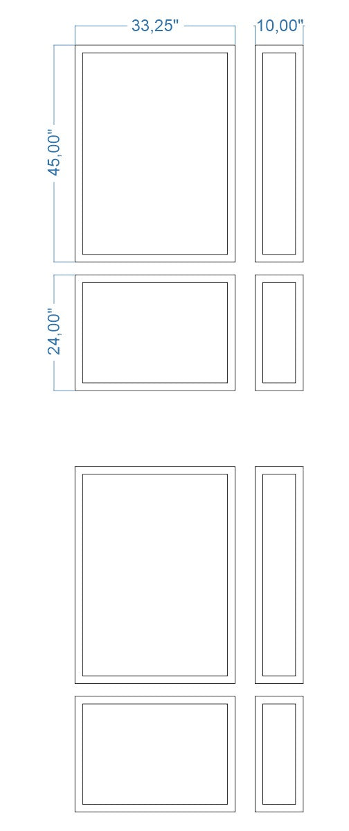 Custom-Made Wall Molding Design Service for Alison O. by Birdeco