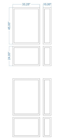 Custom-Made Wall Molding Design Service for Alison O. by Birdeco