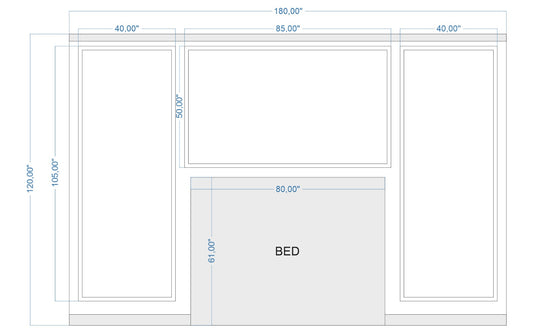 Custom-Made Wall Molding Design Service for Maria D. by Birdeco
