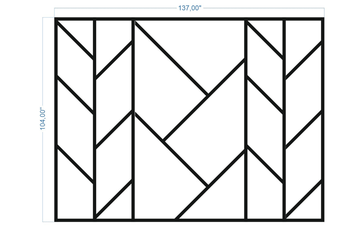 Custom-Made Wall Molding Design Service for Mike F. by Birdeco