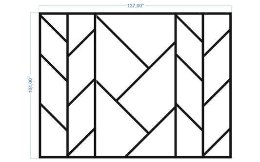 Custom-Made Wall Molding Design Service for Mike F. by Birdeco