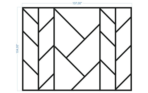Custom-Made Wall Molding Design Service for Mike F. by Birdeco