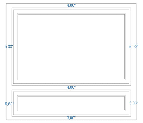Custom-Made Wall Molding Design Service for Jeremy L. by Birdeco