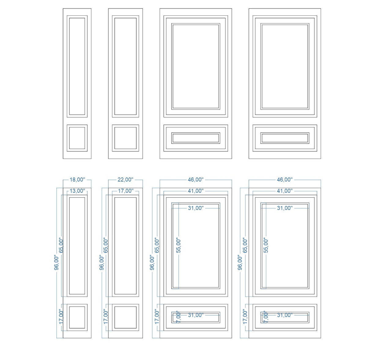 Custom-Made Wall Molding Design Service for Kim by Birdeco