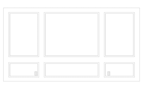 Custom-Made Wall Molding Design Service for Alison by Birdeco
