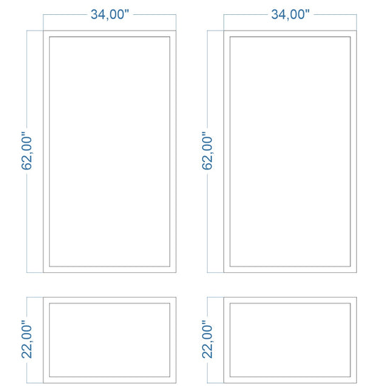 Custom-Made Wall Molding Design Service Peel and Stick for Erica J. by Birdeco