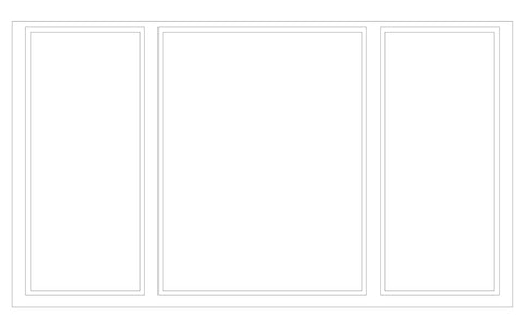 Custom-Made Wall Molding Design Service Peel and Stick for Althea J. by Birdeco - Wall Molding Products by Birdeco