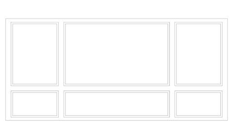 Custom-Made Wall Molding Design Service for Ashlee K. by Birdeco