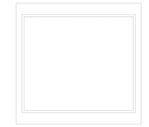 Custom-Made Wall Molding Design Service for Jennifer A. by Birdeco