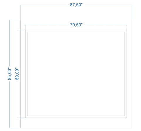 Custom-Made Wall Molding Design Service for Jennifer A. by Birdeco
