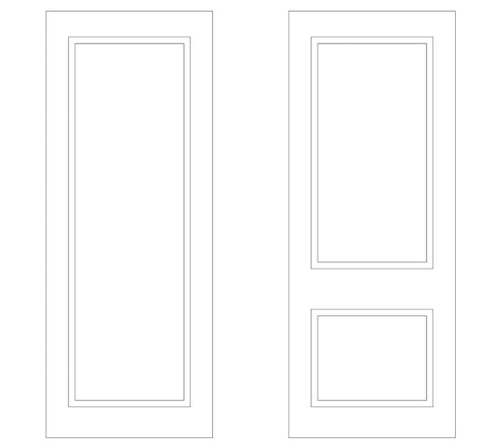 Custom-made wall molding design by Birdeco for Larissa M., featuring intricate detailing and elegant wall decor.
