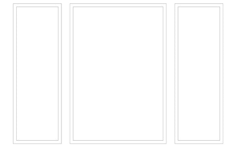 Custom-Made Peel and Stick Wall Molding Design Service for Keiko K. by Birdeco