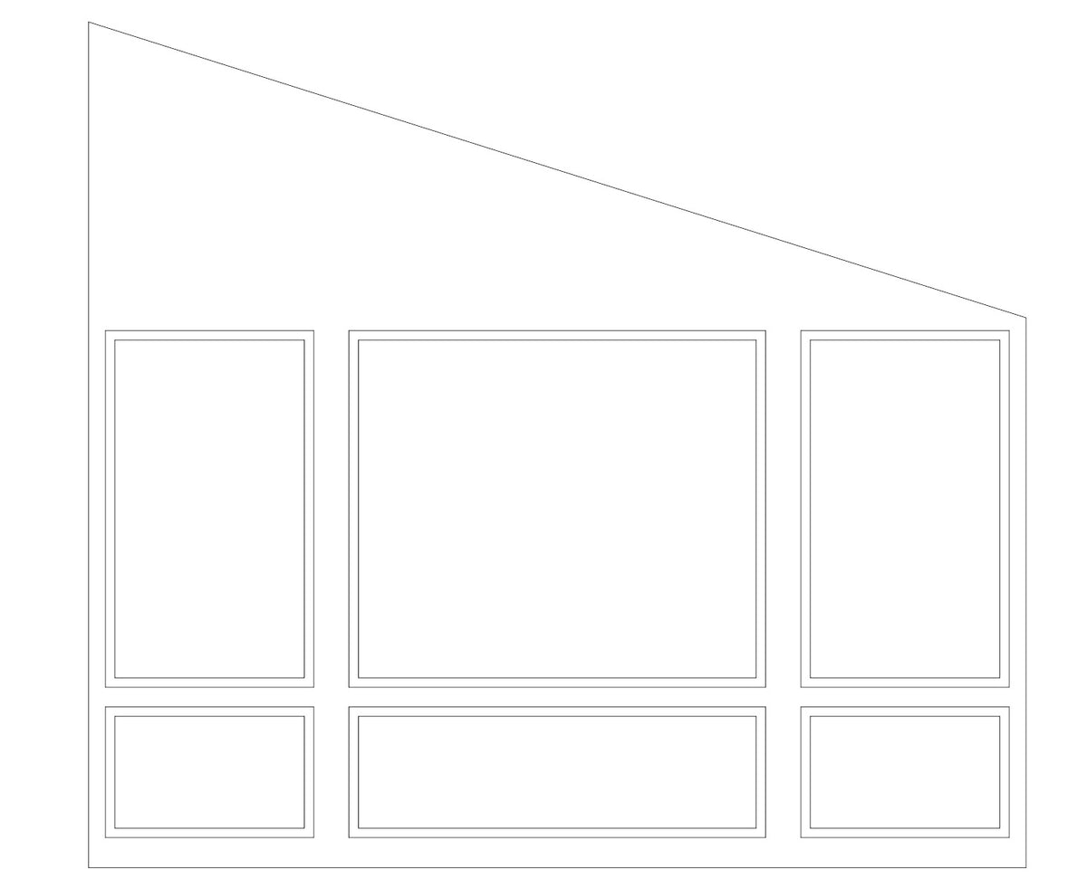 Custom-Made Wall Molding Design Service for Raven G. by Birdeco