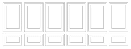 Custom-Made Wall Molding Design Service for Fadi by Birdeco
