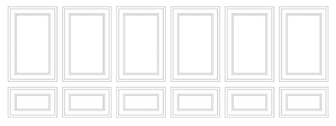 Custom-Made Wall Molding Design Service for Fadi by Birdeco