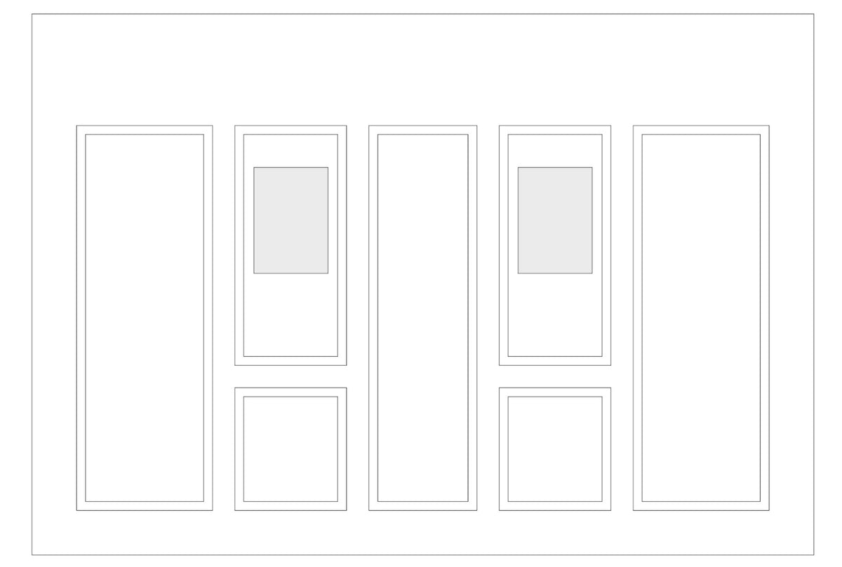 Custom-Made Wall Molding Design Service for Janice S. by Birdeco (Kopya)